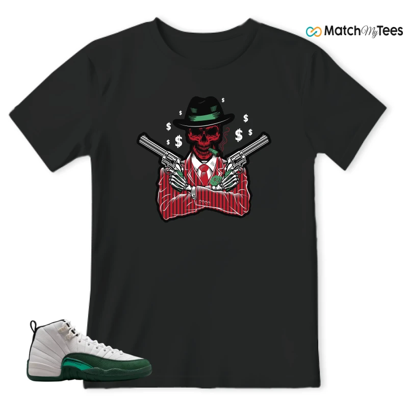 NIKE AIR JORDAN 12 RETRO BUCKS SNEAKER Matching Tees t-shirt