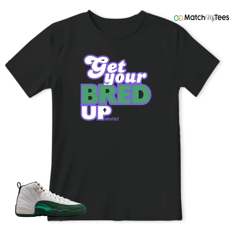 NIKE AIR JORDAN 12 RETRO BUCKS SNEAKER Matching Tees t-shirt