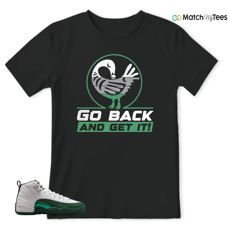 NIKE AIR JORDAN 12 RETRO BUCKS SNEAKER Matching Tees t-shirt