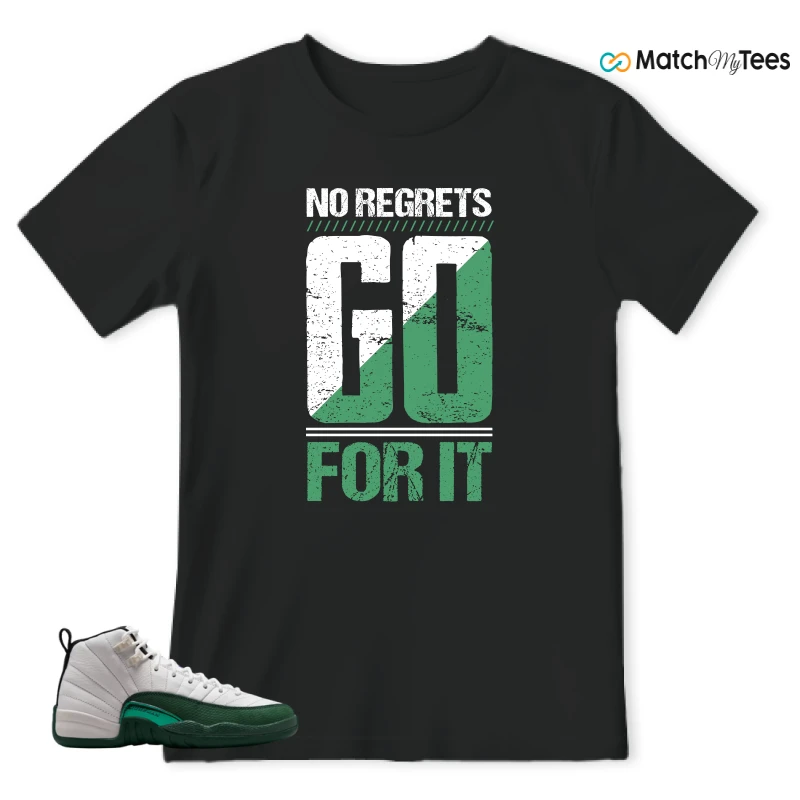NIKE AIR JORDAN 12 RETRO BUCKS SNEAKER Matching Tees t-shirt