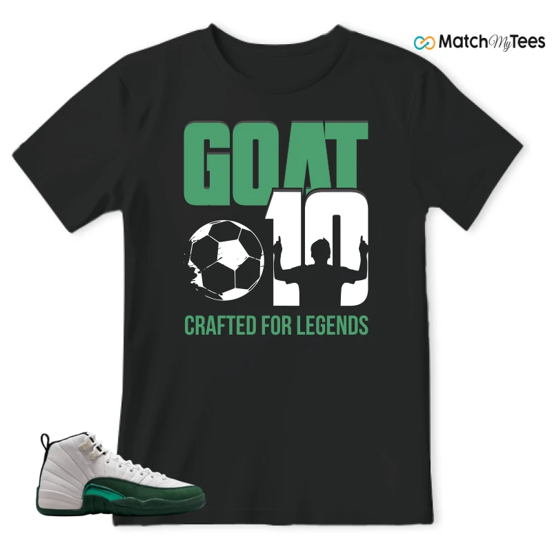 NIKE AIR JORDAN 12 RETRO BUCKS SNEAKER Matching Tees t-shirt