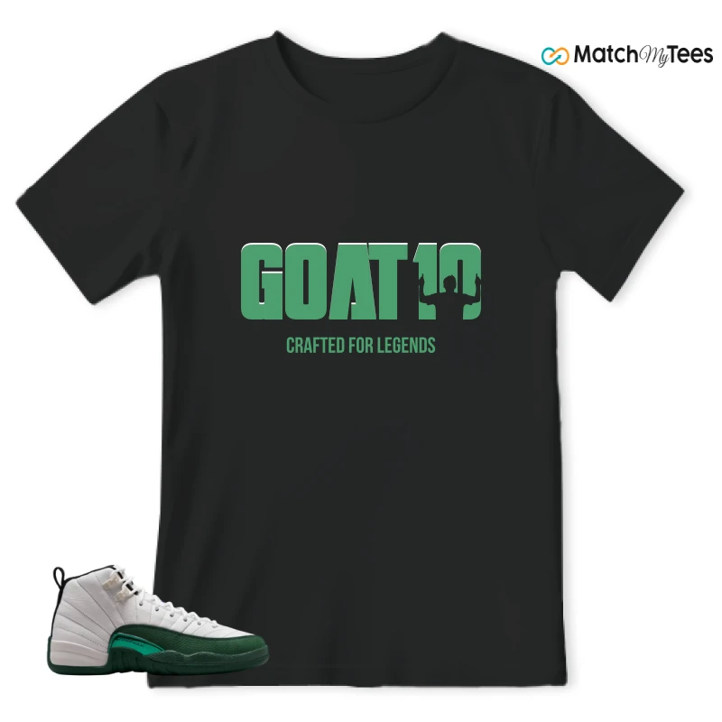 NIKE AIR JORDAN 12 RETRO BUCKS SNEAKER Matching Tees t-shirt