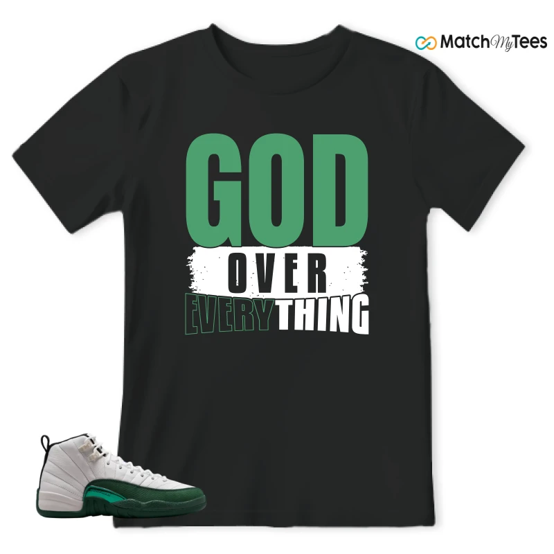 NIKE AIR JORDAN 12 RETRO BUCKS SNEAKER Matching Tees t-shirt
