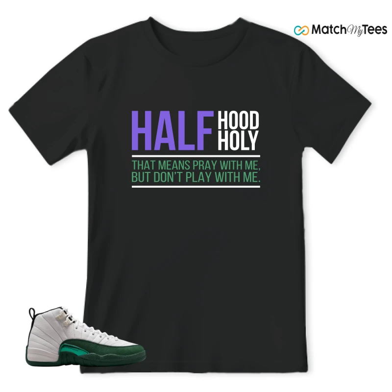 NIKE AIR JORDAN 12 RETRO BUCKS SNEAKER Matching Tees t-shirt