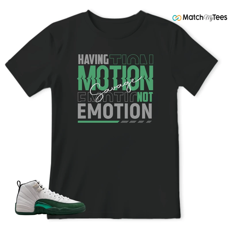 NIKE AIR JORDAN 12 RETRO BUCKS SNEAKER Matching Tees t-shirt