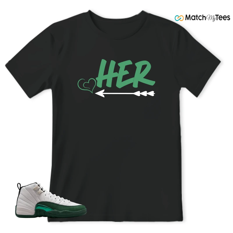 NIKE AIR JORDAN 12 RETRO BUCKS SNEAKER Matching Tees t-shirt