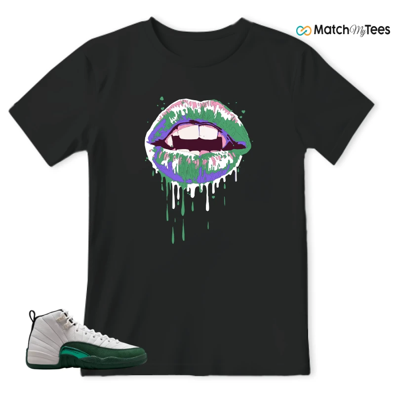 NIKE AIR JORDAN 12 RETRO BUCKS SNEAKER Matching Tees t-shirt