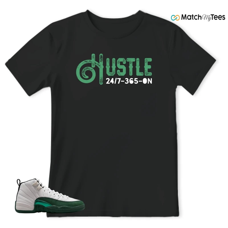 NIKE AIR JORDAN 12 RETRO BUCKS SNEAKER Matching Tees t-shirt