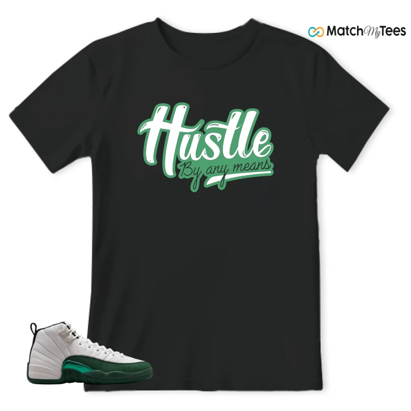 NIKE AIR JORDAN 12 RETRO BUCKS SNEAKER Matching Tees t-shirt