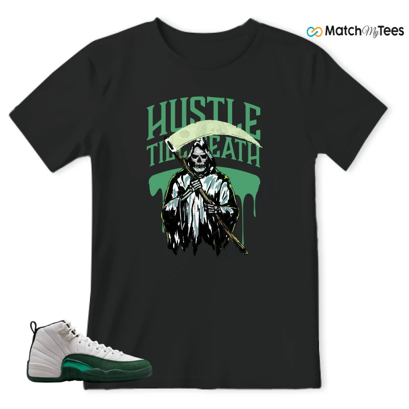 NIKE AIR JORDAN 12 RETRO BUCKS SNEAKER Matching Tees t-shirt