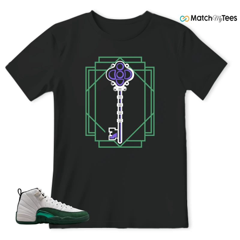NIKE AIR JORDAN 12 RETRO BUCKS SNEAKER Matching Tees t-shirt