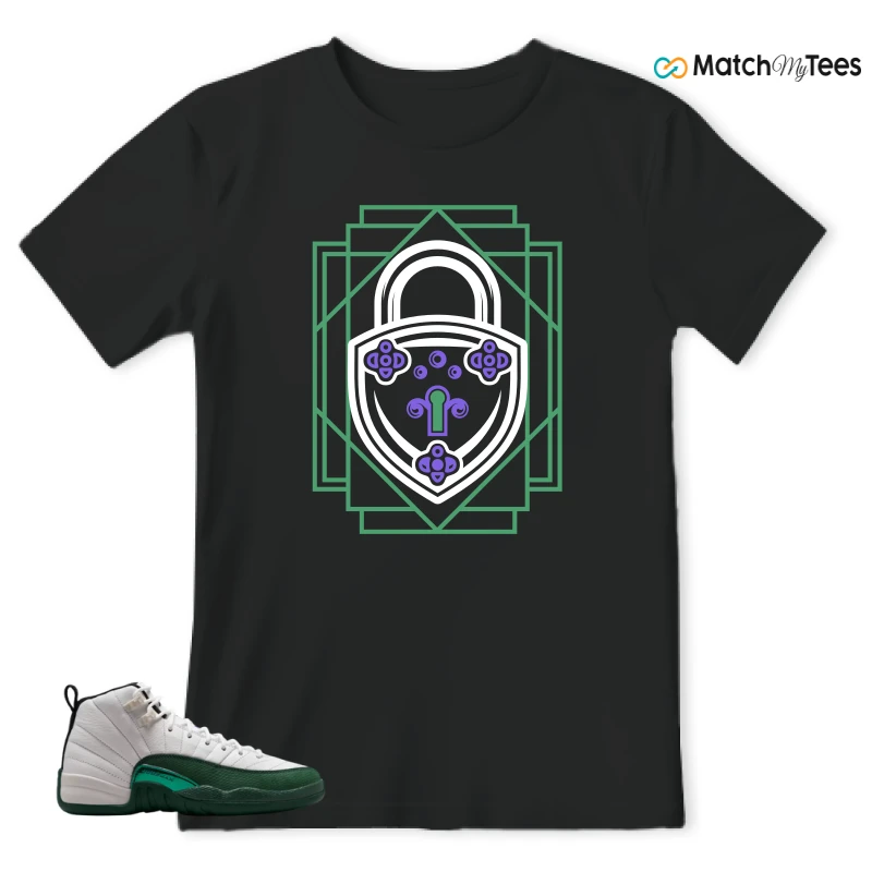 NIKE AIR JORDAN 12 RETRO BUCKS SNEAKER Matching Tees t-shirt