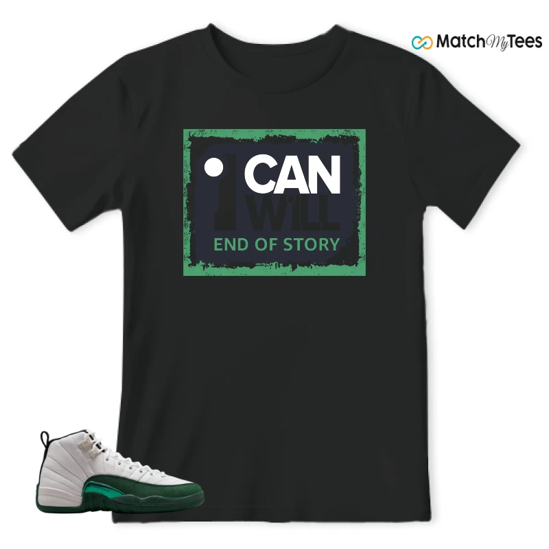 NIKE AIR JORDAN 12 RETRO BUCKS SNEAKER Matching Tees t-shirt