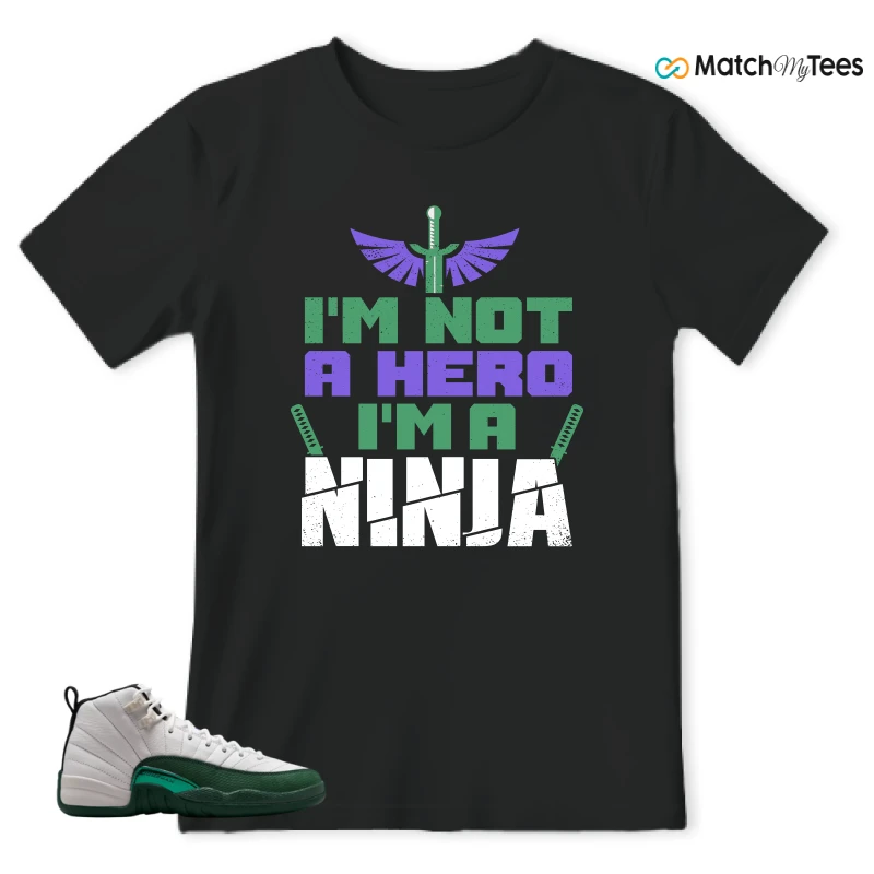 NIKE AIR JORDAN 12 RETRO BUCKS SNEAKER Matching Tees t-shirt