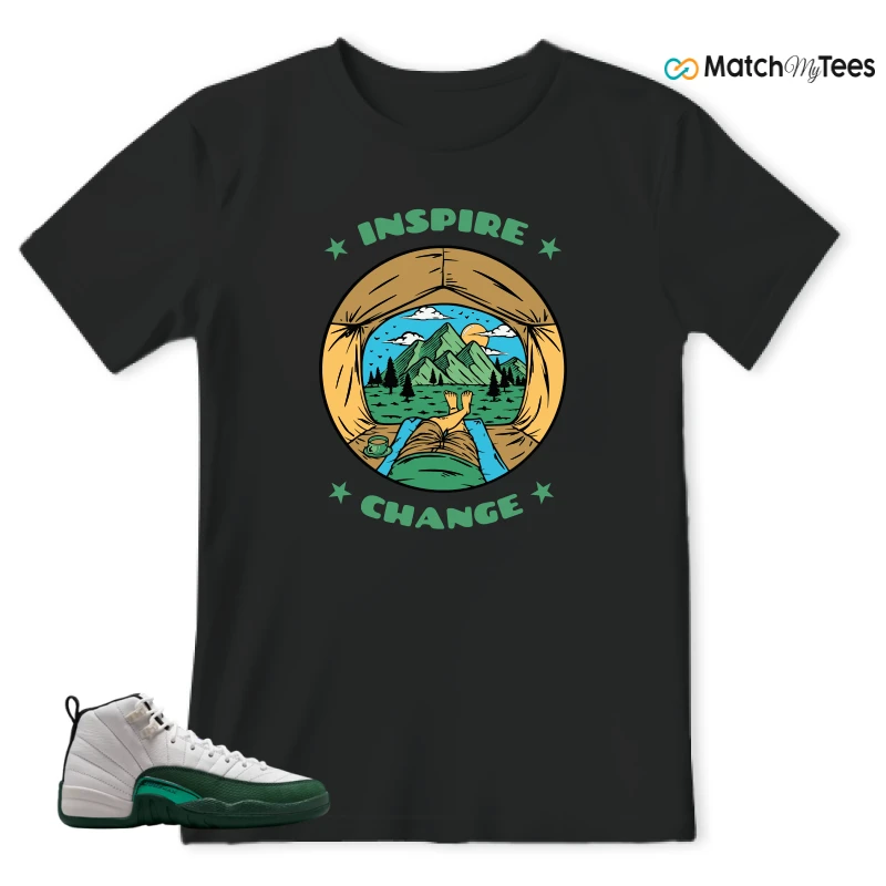 NIKE AIR JORDAN 12 RETRO BUCKS SNEAKER Matching Tees t-shirt
