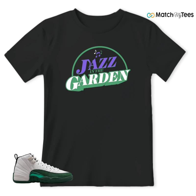 NIKE AIR JORDAN 12 RETRO BUCKS SNEAKER Matching Tees t-shirt