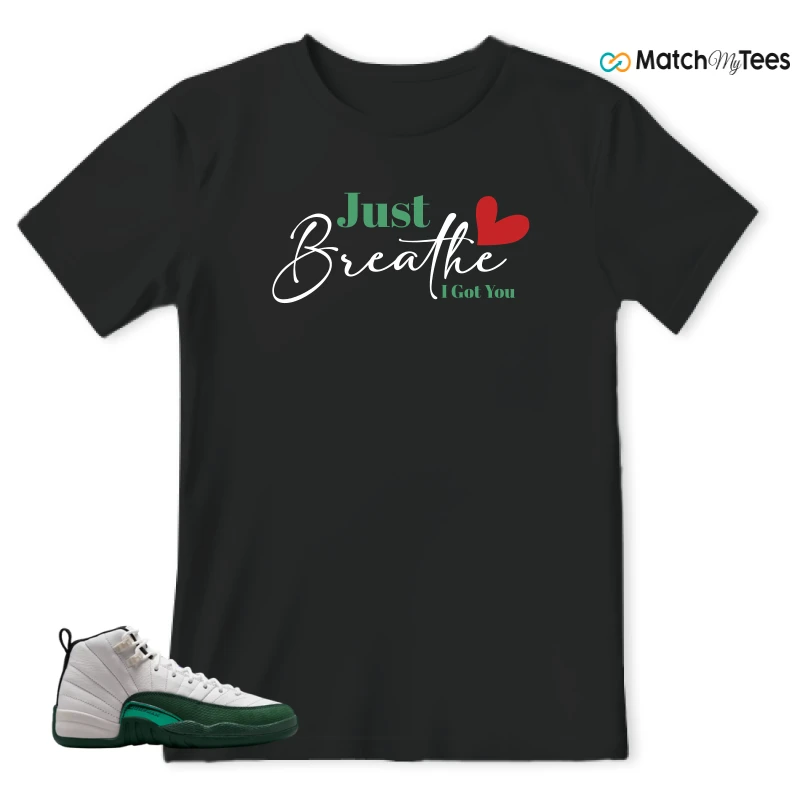 NIKE AIR JORDAN 12 RETRO BUCKS SNEAKER Matching Tees t-shirt