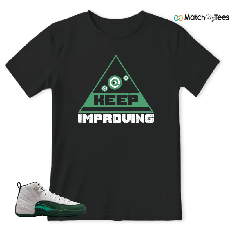 NIKE AIR JORDAN 12 RETRO BUCKS SNEAKER Matching Tees t-shirt