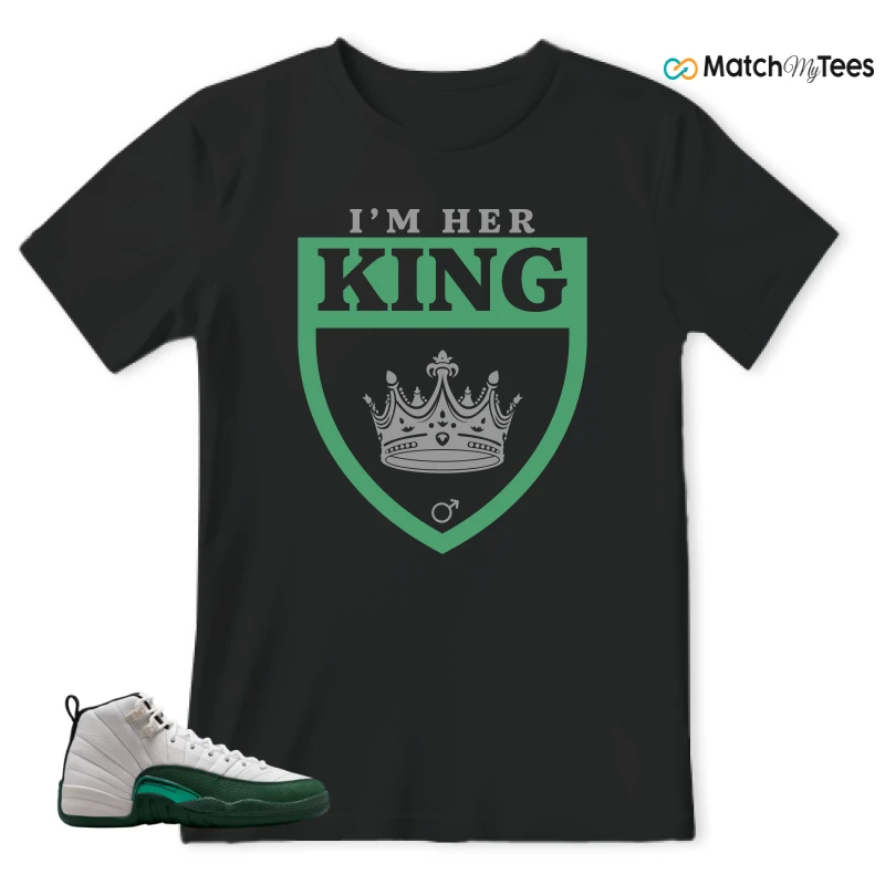 NIKE AIR JORDAN 12 RETRO BUCKS SNEAKER Matching Tees t-shirt