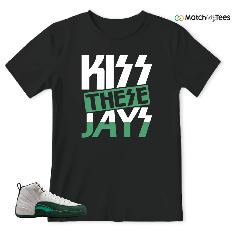NIKE AIR JORDAN 12 RETRO BUCKS SNEAKER Matching Tees t-shirt