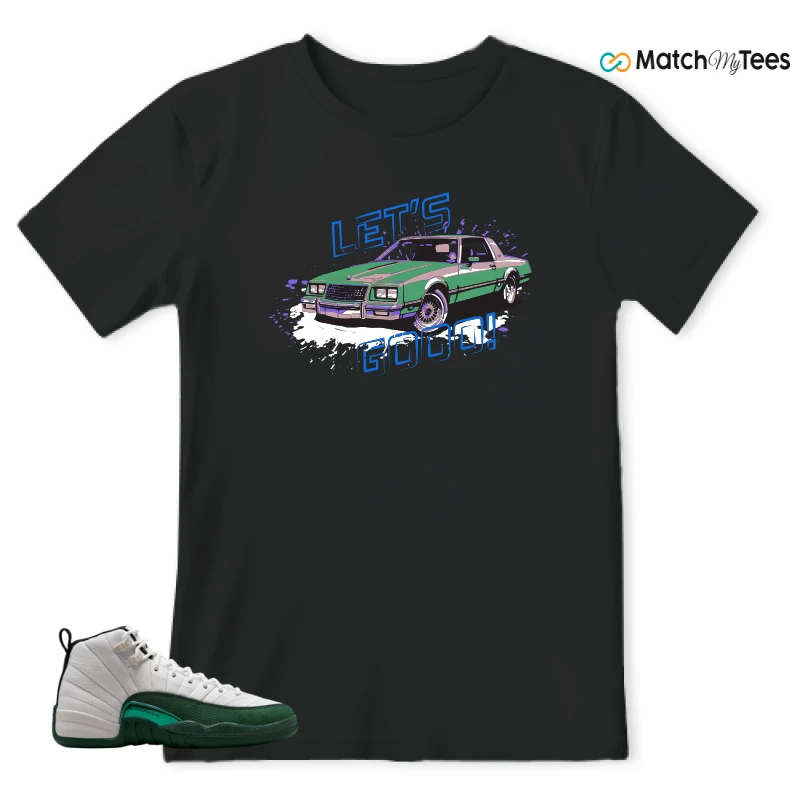 NIKE AIR JORDAN 12 RETRO BUCKS SNEAKER Matching Tees t-shirt