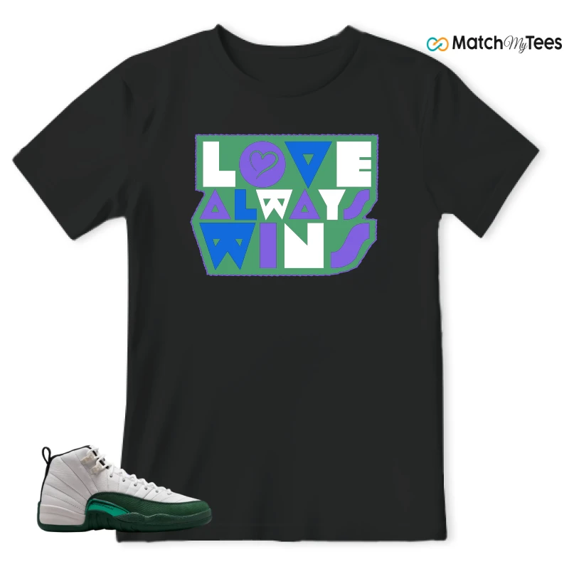 NIKE AIR JORDAN 12 RETRO BUCKS SNEAKER Matching Tees t-shirt