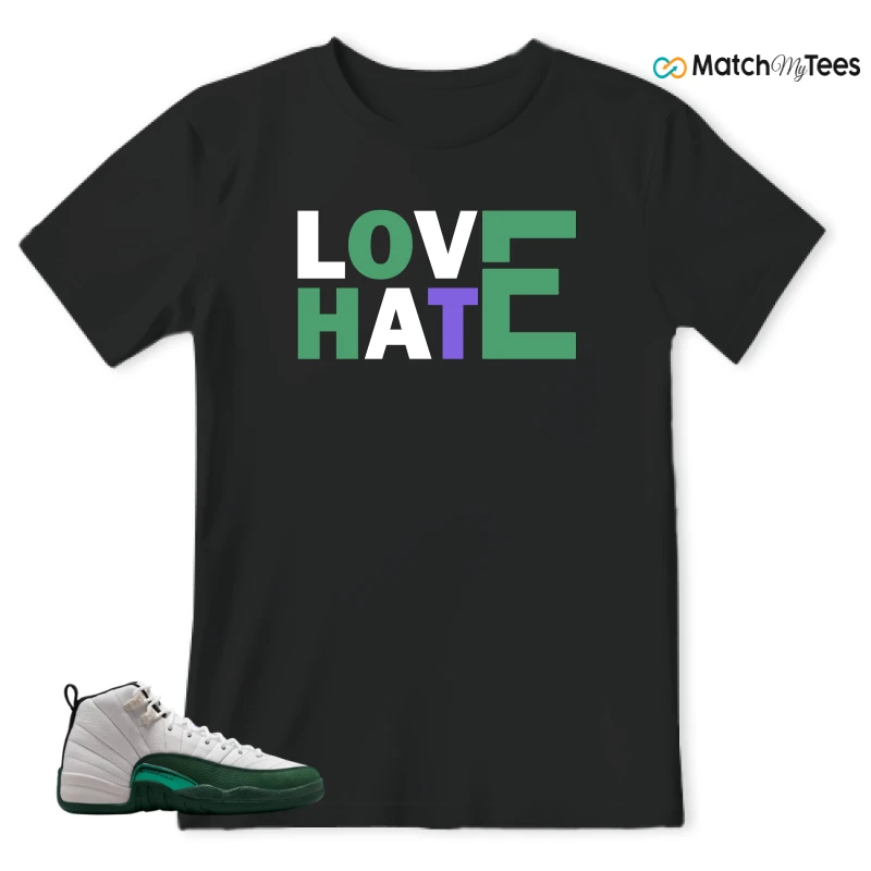 NIKE AIR JORDAN 12 RETRO BUCKS SNEAKER Matching Tees t-shirt