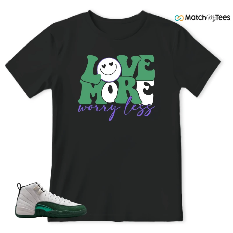 NIKE AIR JORDAN 12 RETRO BUCKS SNEAKER Matching Tees t-shirt