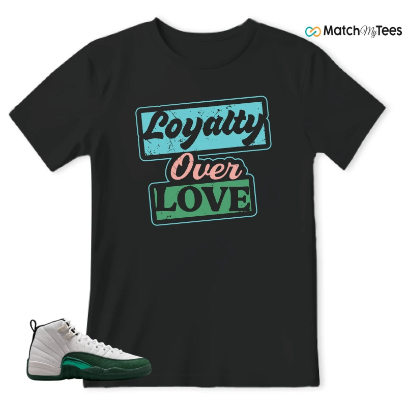 NIKE AIR JORDAN 12 RETRO BUCKS SNEAKER Matching Tees t-shirt