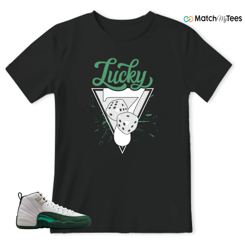 NIKE AIR JORDAN 12 RETRO BUCKS SNEAKER Matching Tees t-shirt