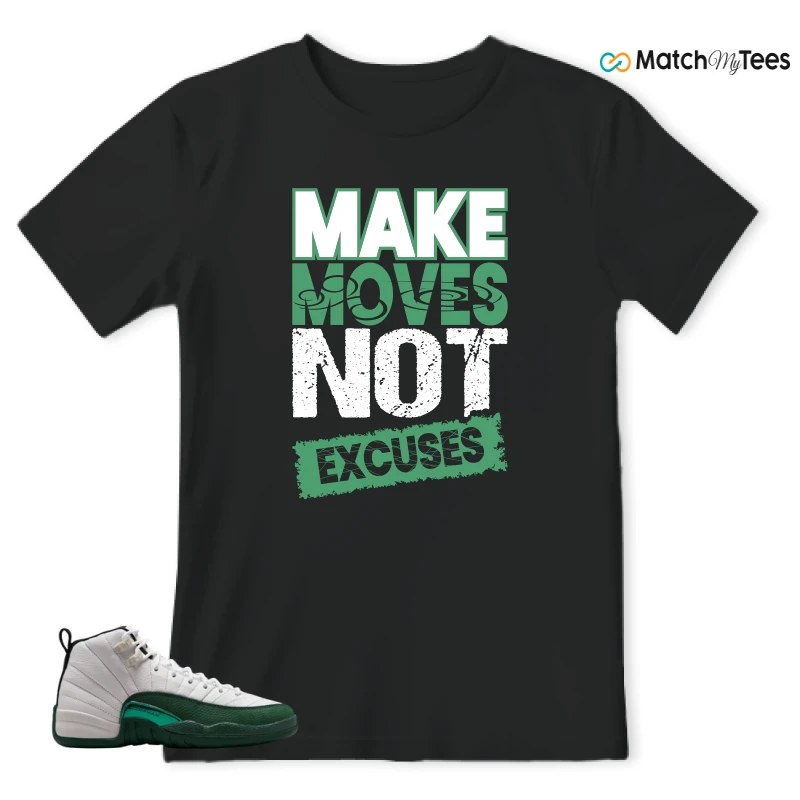 NIKE AIR JORDAN 12 RETRO BUCKS SNEAKER Matching Tees t-shirt