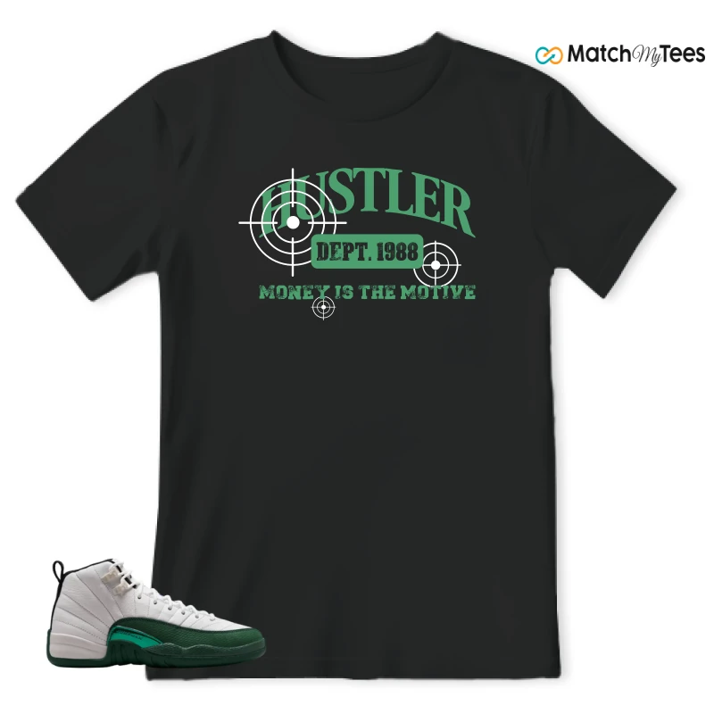 NIKE AIR JORDAN 12 RETRO BUCKS SNEAKER Matching Tees t-shirt