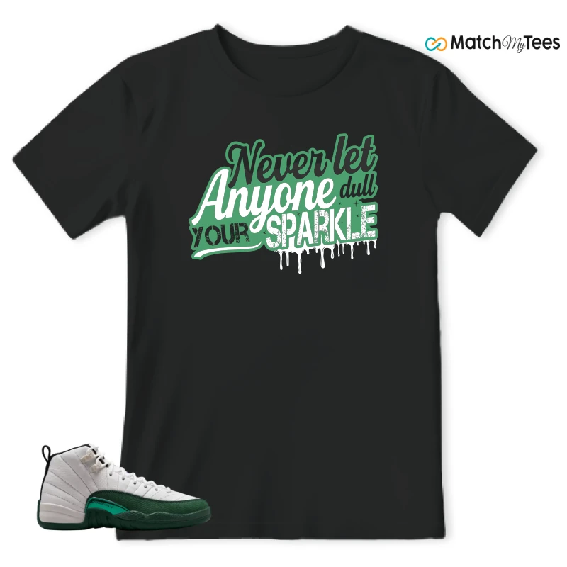 NIKE AIR JORDAN 12 RETRO BUCKS SNEAKER Matching Tees t-shirt