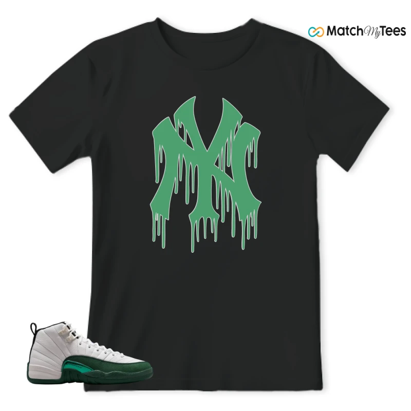 NIKE AIR JORDAN 12 RETRO BUCKS SNEAKER Matching Tees t-shirt