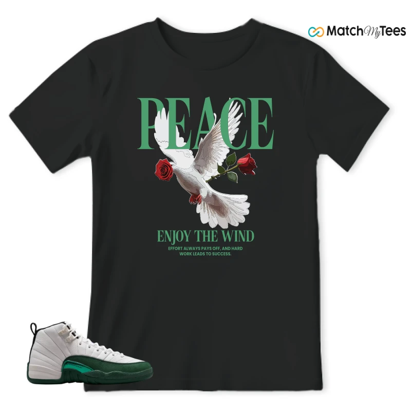 NIKE AIR JORDAN 12 RETRO BUCKS SNEAKER Matching Tees t-shirt