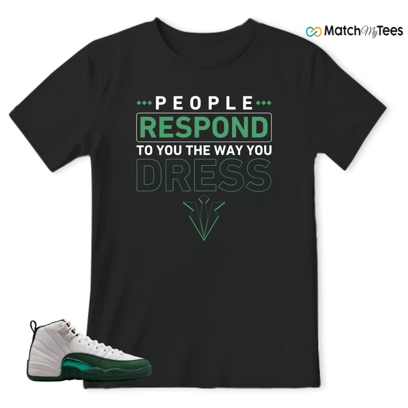 NIKE AIR JORDAN 12 RETRO BUCKS SNEAKER Matching Tees t-shirt