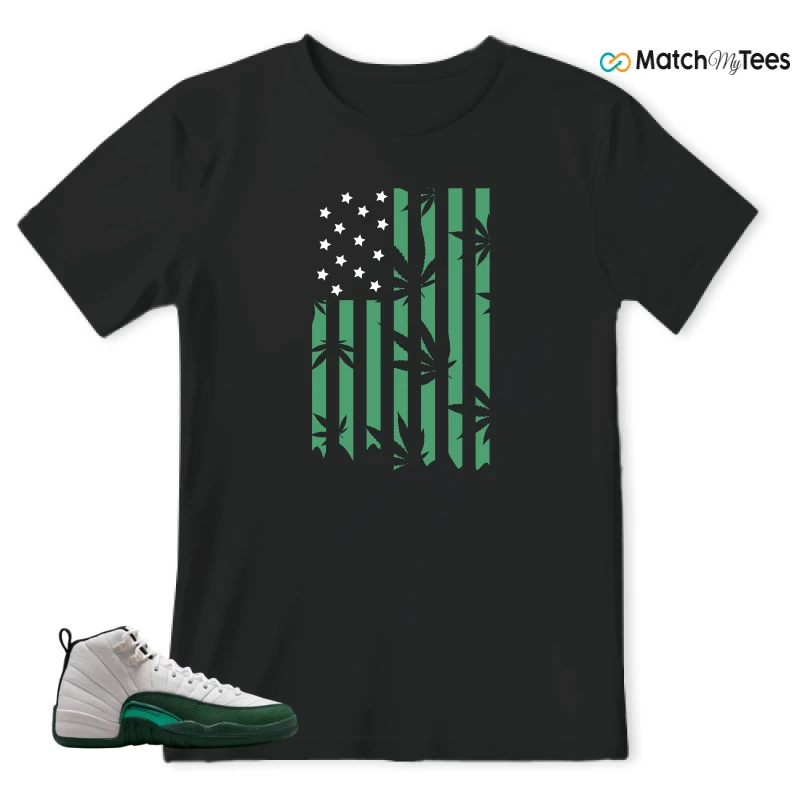 NIKE AIR JORDAN 12 RETRO BUCKS SNEAKER Matching Tees t-shirt