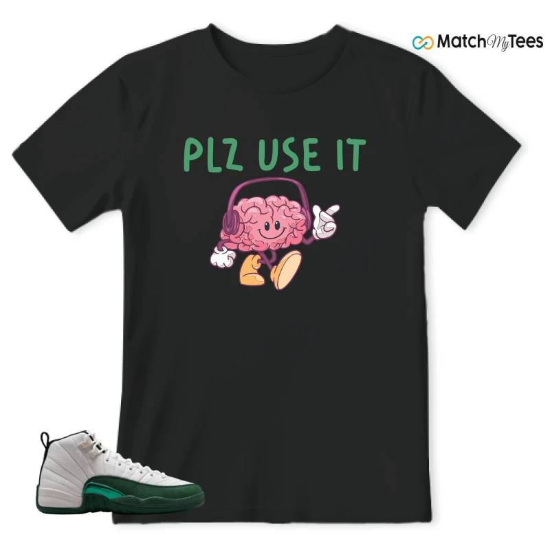 NIKE AIR JORDAN 12 RETRO BUCKS SNEAKER Matching Tees t-shirt