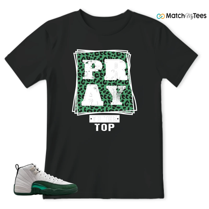 NIKE AIR JORDAN 12 RETRO BUCKS SNEAKER Matching Tees t-shirt