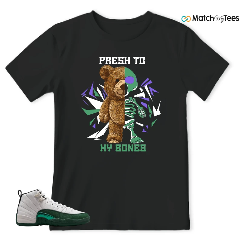 NIKE AIR JORDAN 12 RETRO BUCKS SNEAKER Matching Tees t-shirt