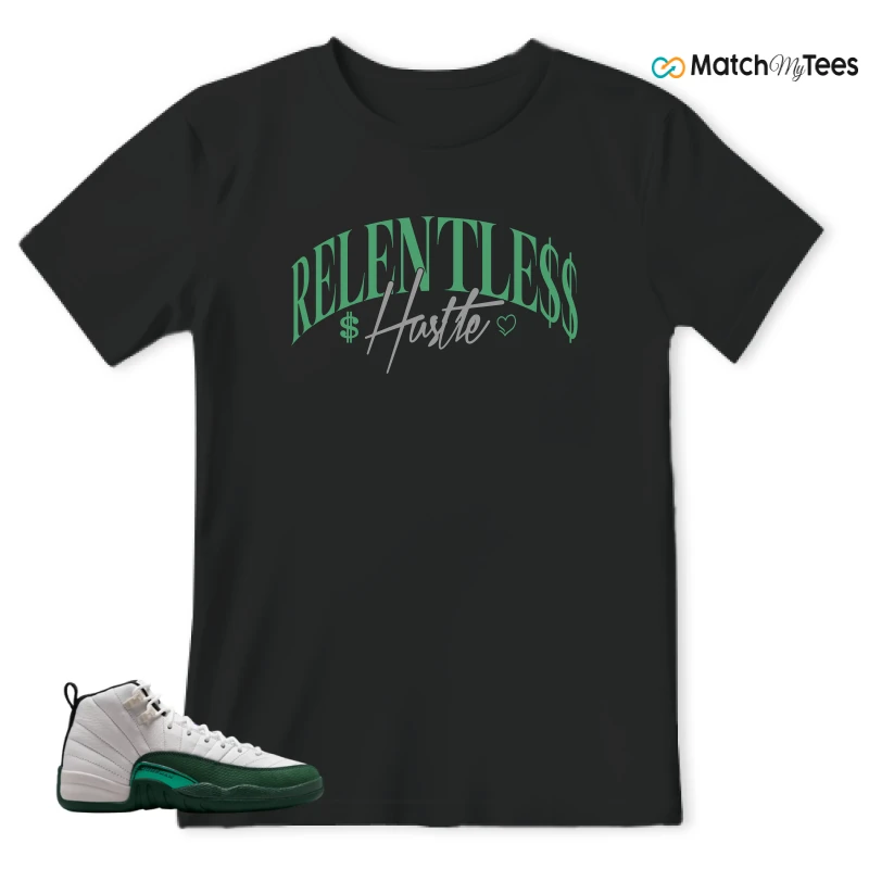 NIKE AIR JORDAN 12 RETRO BUCKS SNEAKER Matching Tees t-shirt