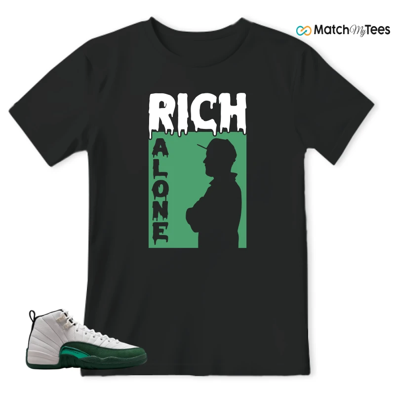 NIKE AIR JORDAN 12 RETRO BUCKS SNEAKER Matching Tees t-shirt