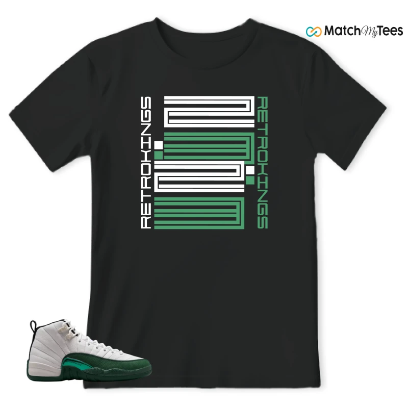 NIKE AIR JORDAN 12 RETRO BUCKS SNEAKER Matching Tees t-shirt
