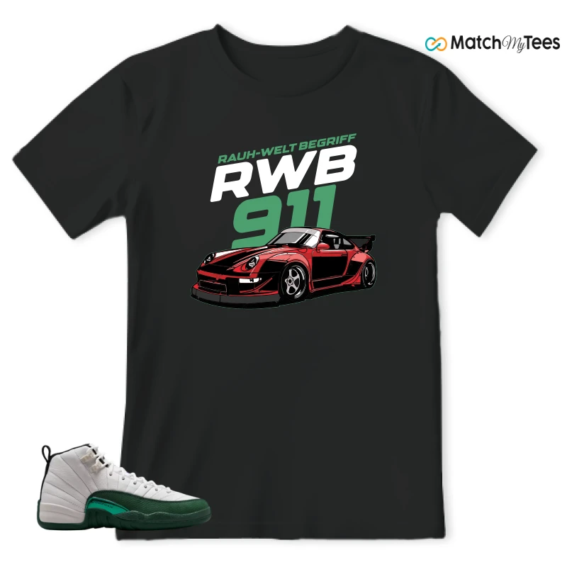 NIKE AIR JORDAN 12 RETRO BUCKS SNEAKER Matching Tees t-shirt