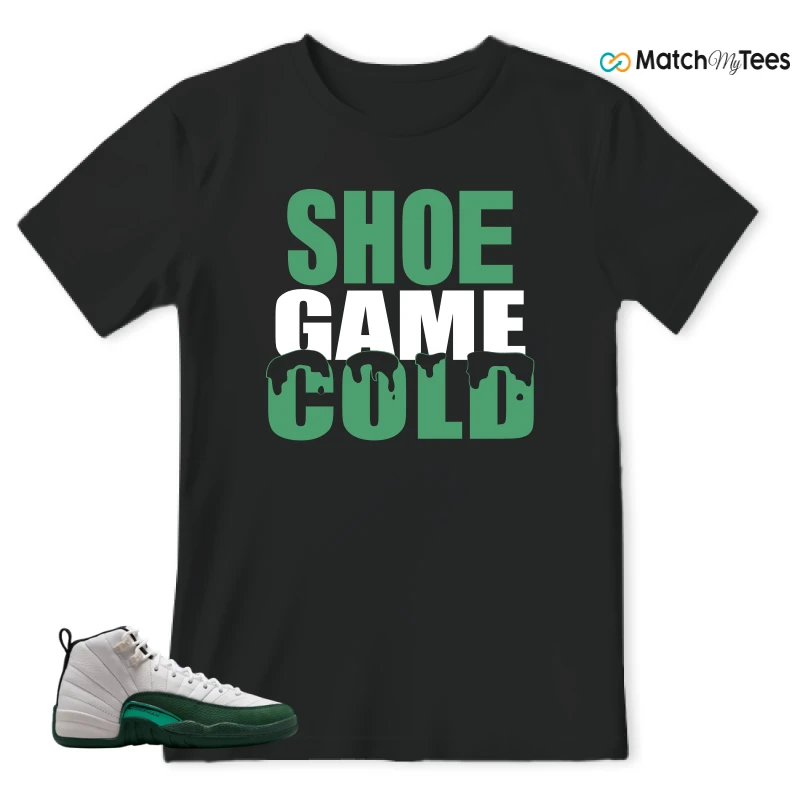 NIKE AIR JORDAN 12 RETRO BUCKS SNEAKER Matching Tees t-shirt