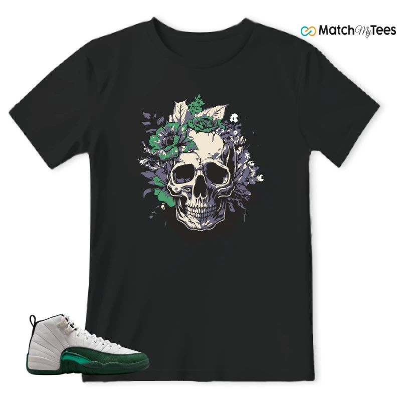 NIKE AIR JORDAN 12 RETRO BUCKS SNEAKER Matching Tees t-shirt