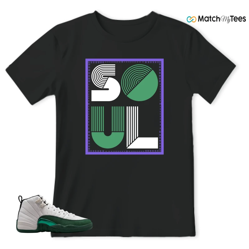 NIKE AIR JORDAN 12 RETRO BUCKS SNEAKER Matching Tees t-shirt