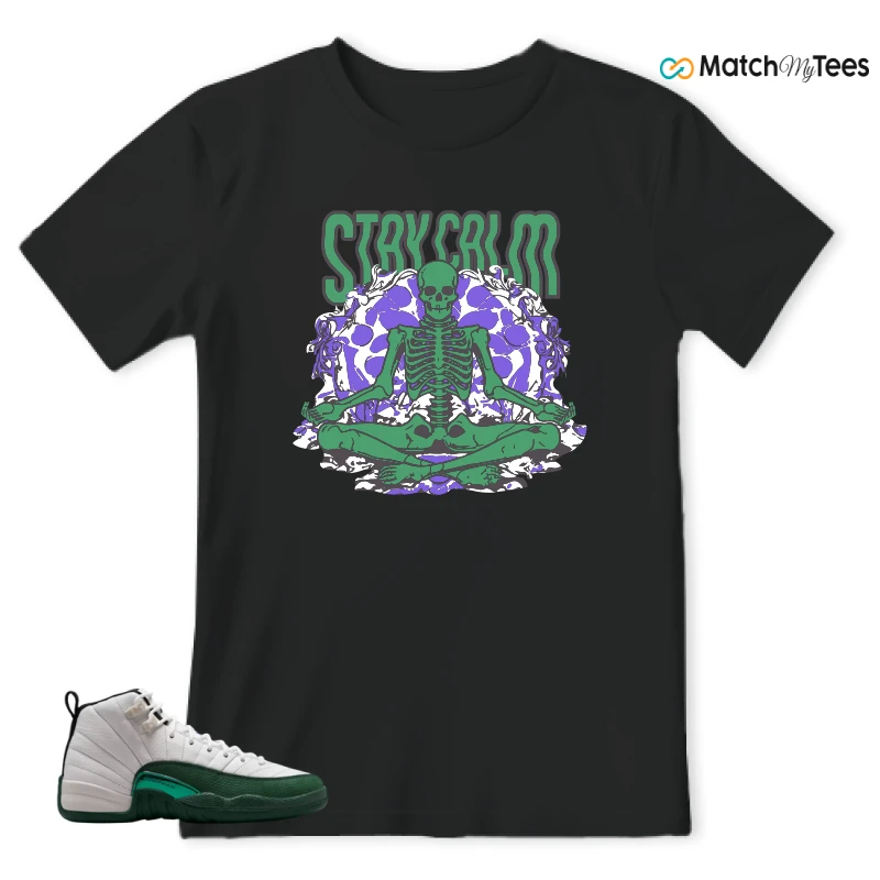 NIKE AIR JORDAN 12 RETRO BUCKS SNEAKER Matching Tees t-shirt