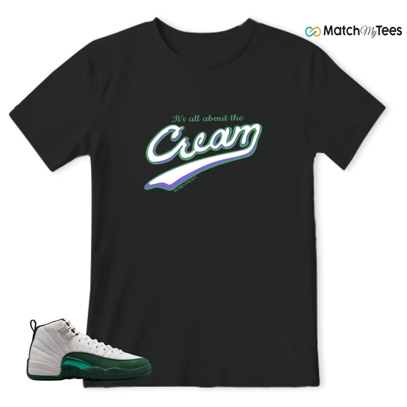 NIKE AIR JORDAN 12 RETRO BUCKS SNEAKER Matching Tees t-shirt
