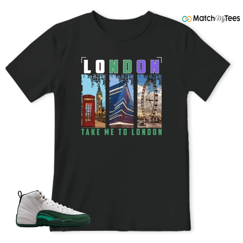 NIKE AIR JORDAN 12 RETRO BUCKS SNEAKER Matching Tees t-shirt